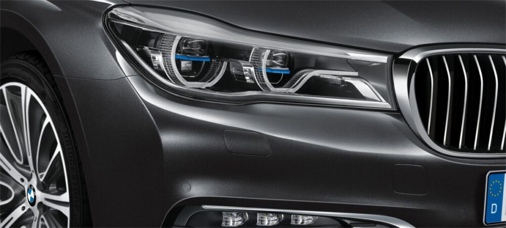 światła w nowym BMW 7