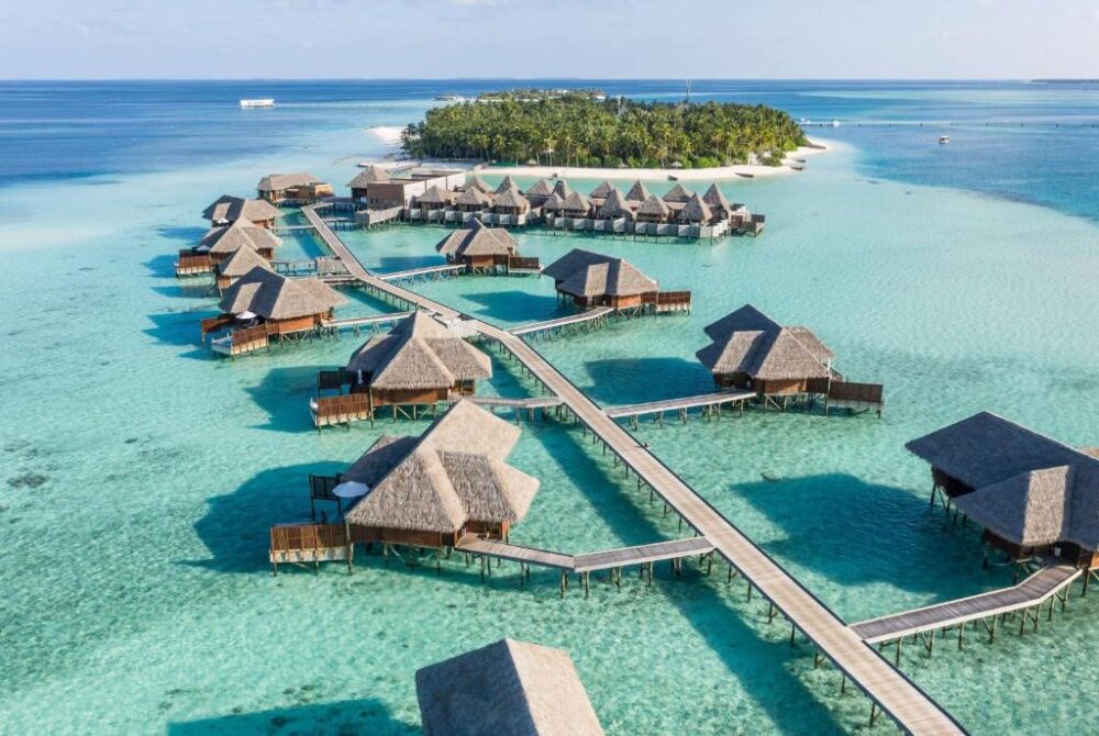 Ekstrawaganckie Miejsca Na Wakacje Conrad Maldives Rangali Island Widok