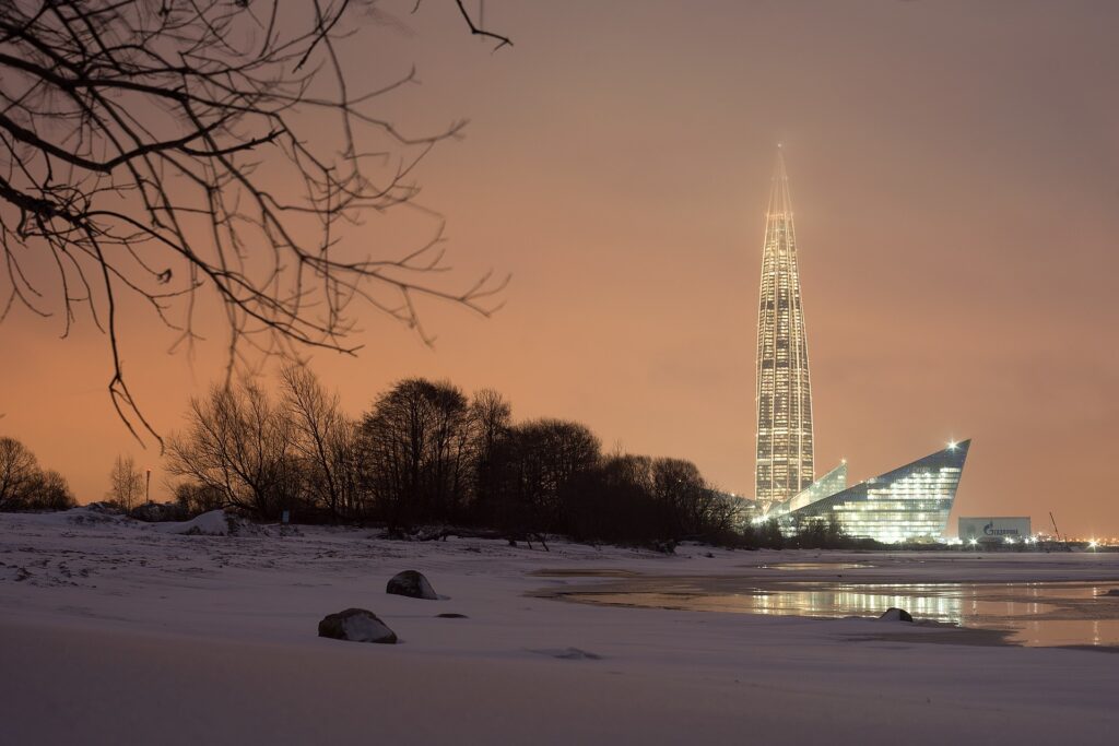 Lakhta Center At Night