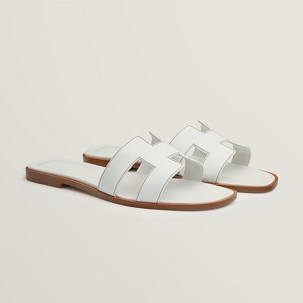 Hermes Klapki Damskie