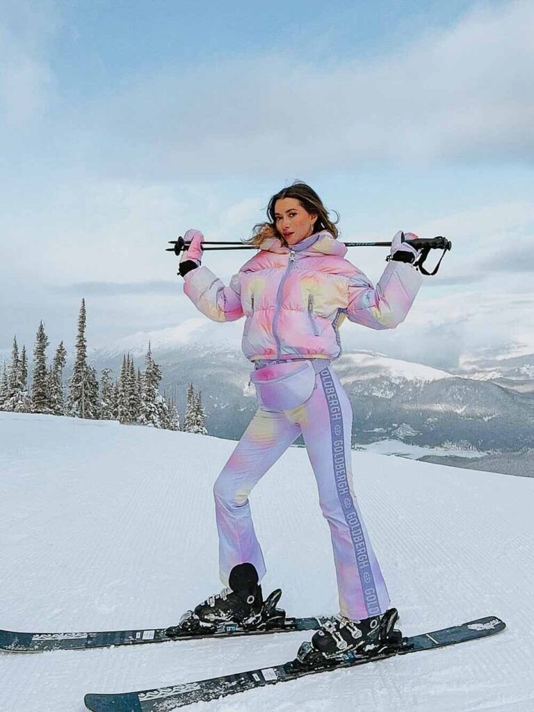 Damska Stylizacja Na Narty