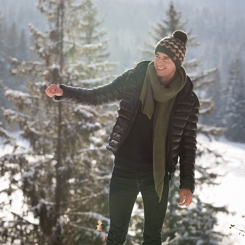 Eleganckie Czapki Zimowe