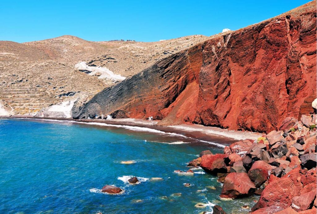 Najpiekniejsze Plaze W Europie Santorini