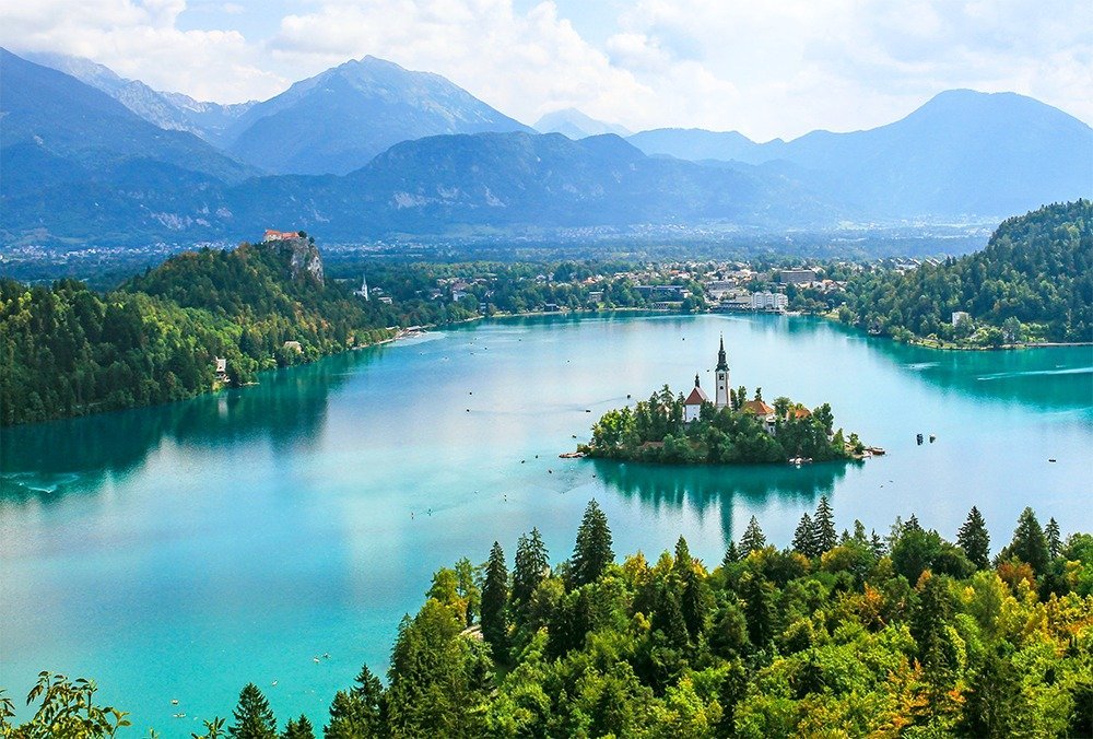 Jezioro Bled Slowenia